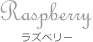 Raspberry ラズベリー